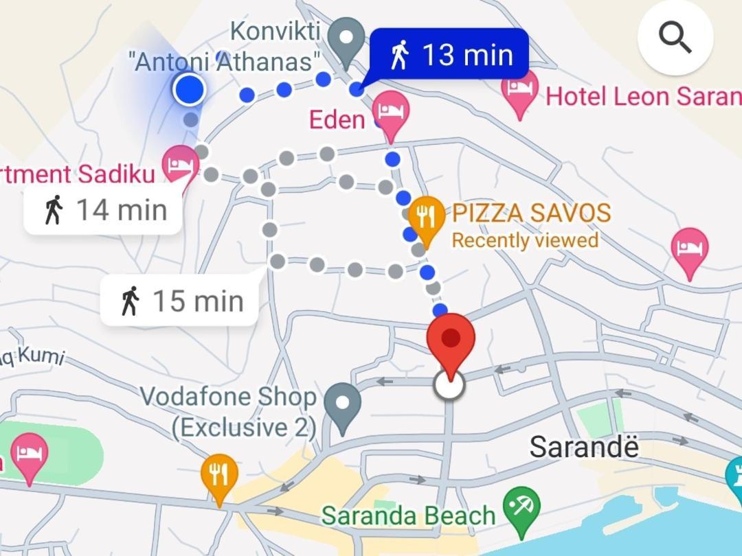 Shehu'S House Villa Sarande Exterior photo